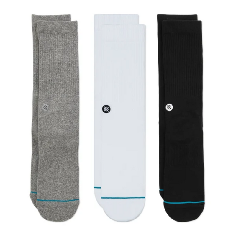 Stance Casual Icon Crew Socks 3 Pack - Multi