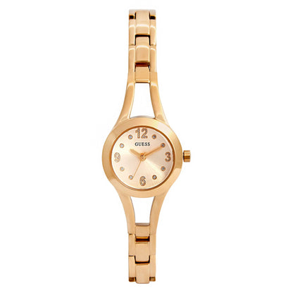 Guess Women's Evie Gold Gold Bracelet Watch Watches Isbister & Co Wholesale 