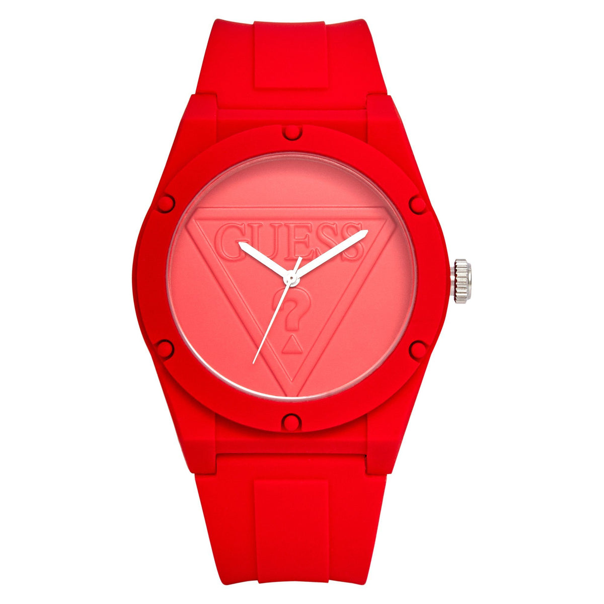 New GUESS Retro Pop W0979L6 silicone watch Guess Retro Pop White/White Silicone – High Street Hero main image 3