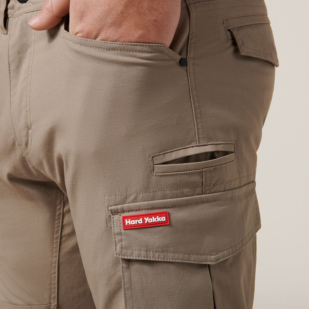 HARD YAKKA MEN'S 3056 UTILITY RIPSTOP PANT WITH CUFF