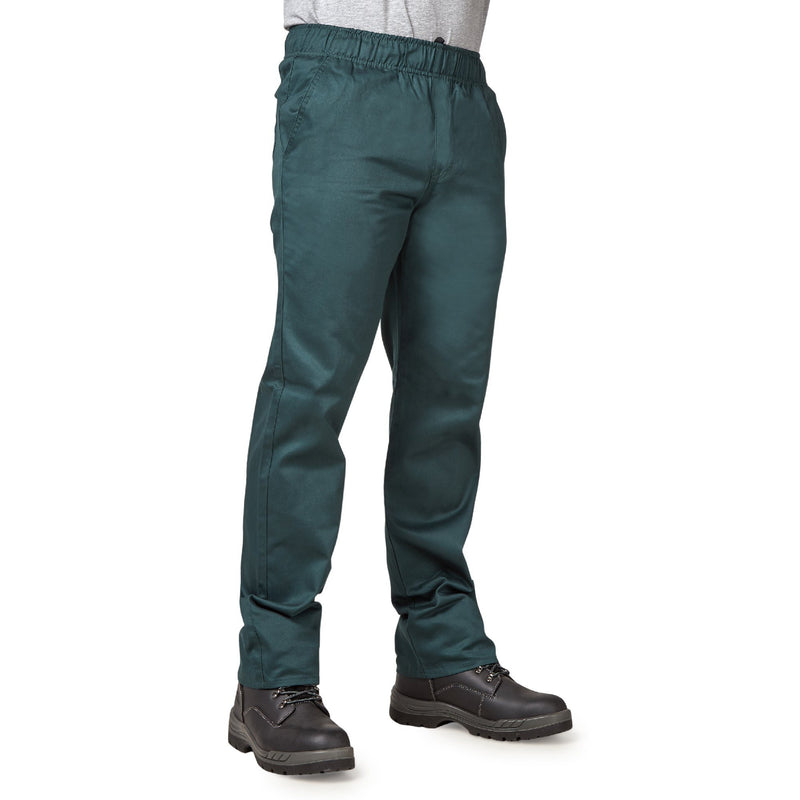 Y02560 ELASTIC WAIST PANT GREEN 4XL