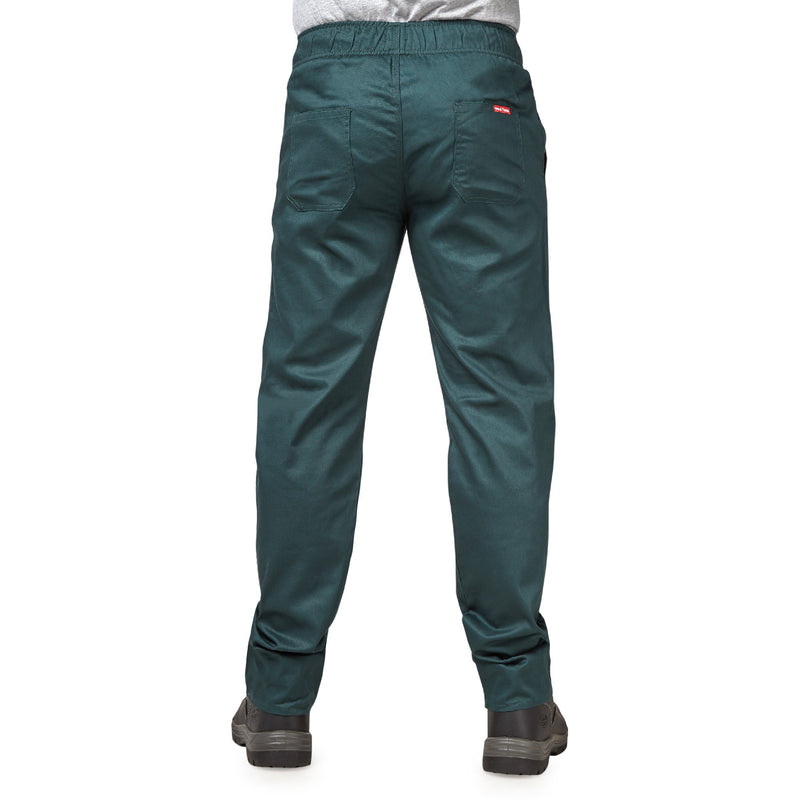 Y02560 - ELASTIC WAIST PANT - GREEN - 4XL Workwear Hard Yakka 