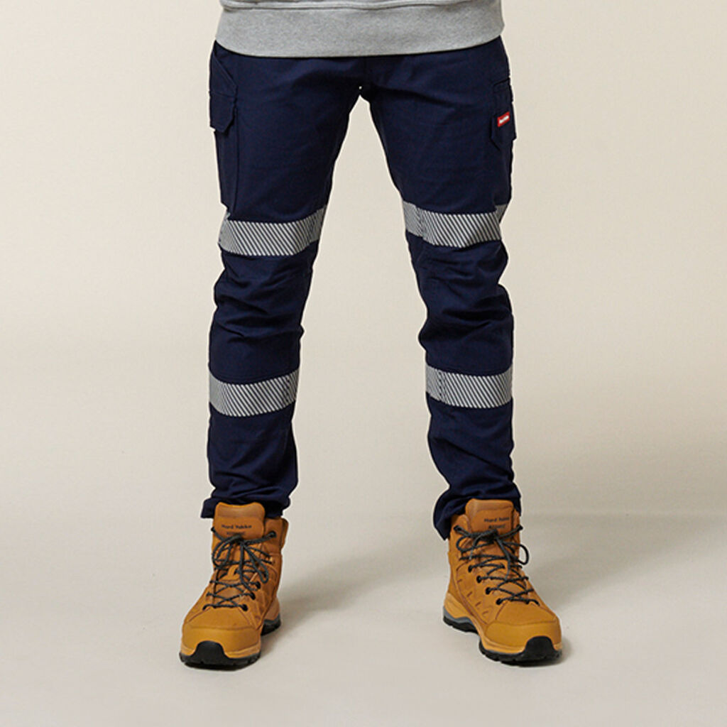 STRETCH CARGO PANT WITH TAPE