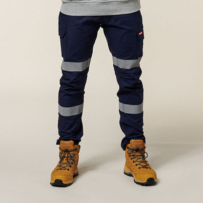 STRETCH CARGO PANT WITH TAPE