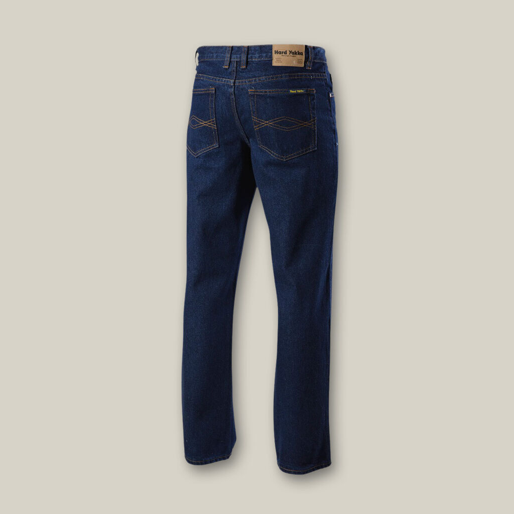 HARD YAKKA INDIGO DENIM ENZYME WASH