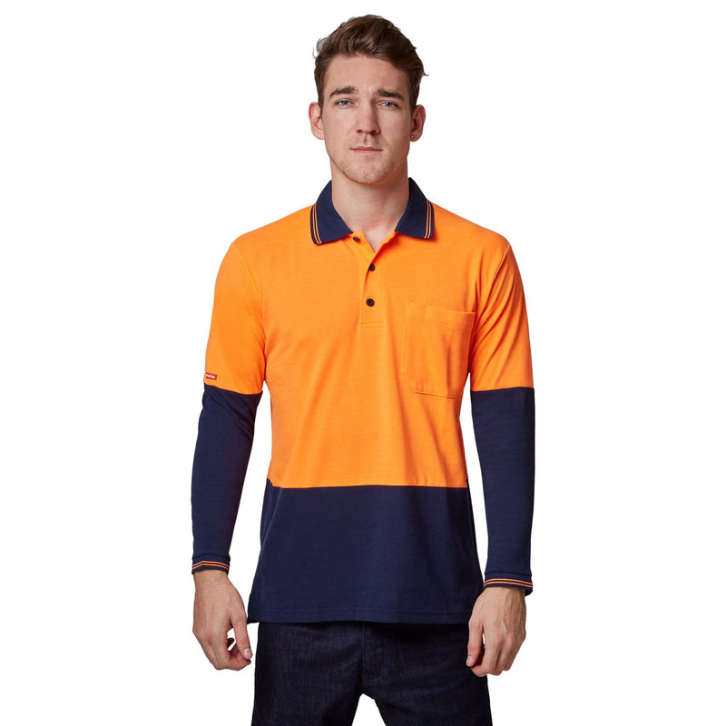 Hard yakka long sleeve polo Clearance
